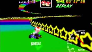 Rainbow Road SC flap 1'17"67 (PAL)