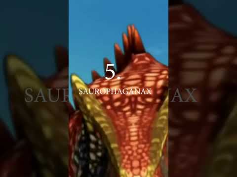 TOP 5 STRONGEST DINOSAURS FROM DINOSAUR KING #anime #dinosaurking