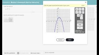 Graphing a Cube Function in MyMathLab