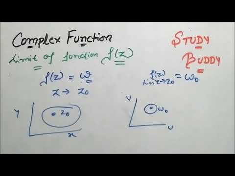 Complex function - Definition , Limit and Continuity II Base for Mapping Video