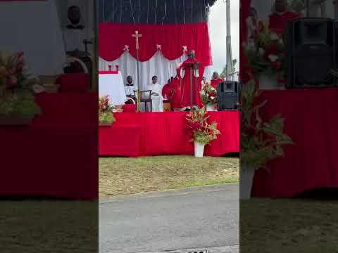 Discours du nouveau Curé de Capesterre - Messe d'installation 14/11/2025