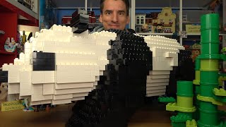Der 1000 Teile Monster-Panda! Wange® Duplo-Alternative