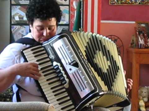 My Mom playing the Accordion