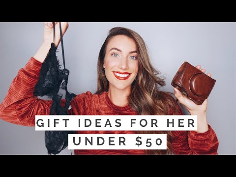 AFFORDABLE GIFT IDEAS FOR HER (Under $50)