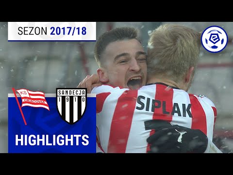 Cracovia - Sandecja Nowy Sącz 2:1 | SKRÓT | Ekstraklasa 2017/18 | 28. Kolejka