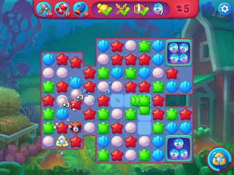 Fishdom Hard level 7525 no boosters フィッシュダム ハード [Friend's]