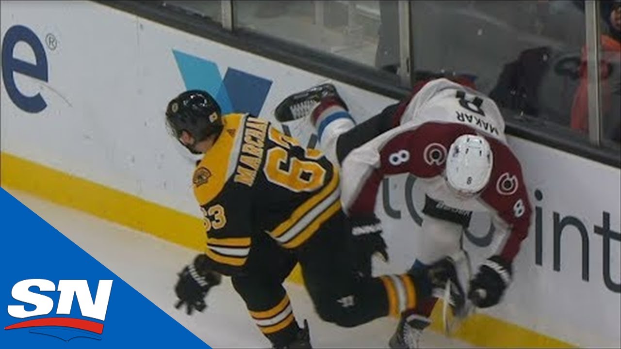 VIDÉO: Le prodige blessé...Par Brad Marchand...