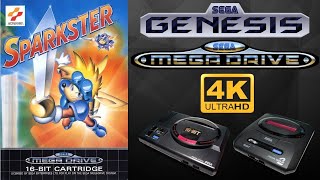 Rocket Knight Adventures 1993 - Longplay/Walkthrough - Sega Genesis/Mega Drive - QHD