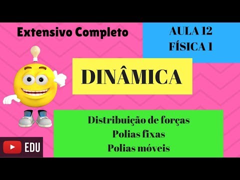 Extensivo Completo| Física 1: Leis de Newton:Polias fixas e Polias móveis