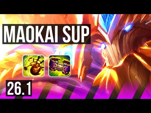 MAOKAI & Ezreal vs NAUTILUS & Yasuo (SUP) | KR Master | 26.1