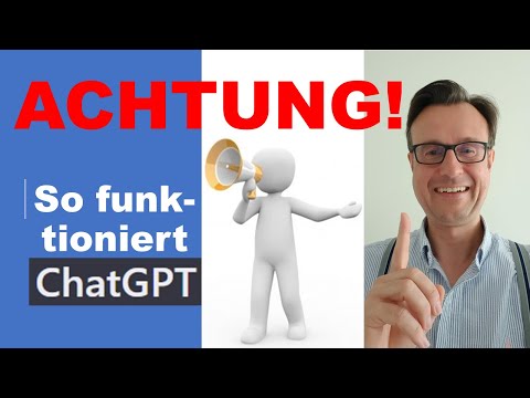 ACHTUNG! So funktioniert ChatGPT! (Deep Dive)