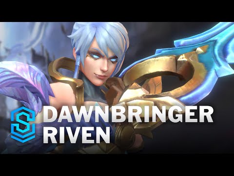 Dawnbringer Riven Wild Rift Skin Spotlight