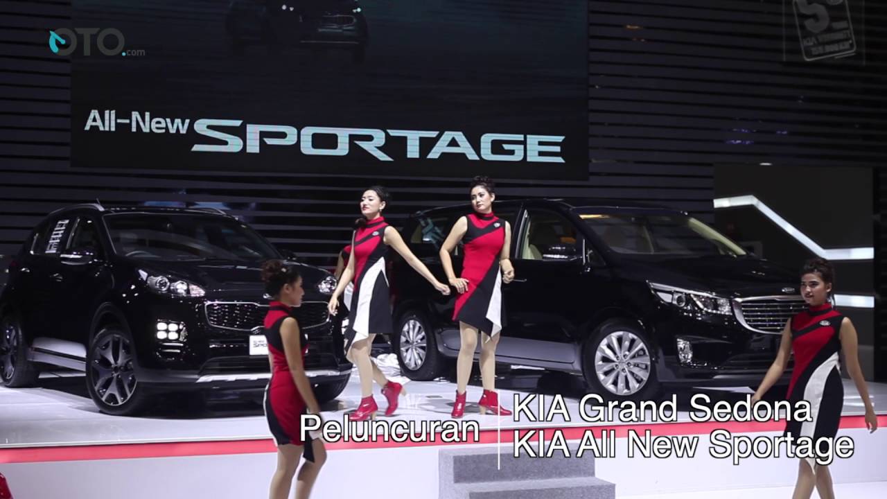 KIA Grand Sedona dan All New Sportage Resmi Meluncur di GIIAS 2016 | Oto.com