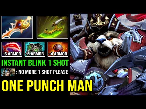 ONE PUNCH MAN IS HERE!! Level 30 OP Walrus PUNCH -15 Armor Reduction Vs Hard Carry DP DotA 2