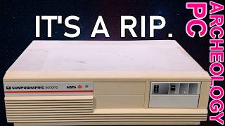 PC Archeology: This computer is not what I expected. (Agfa Compugraphic 9000PS)