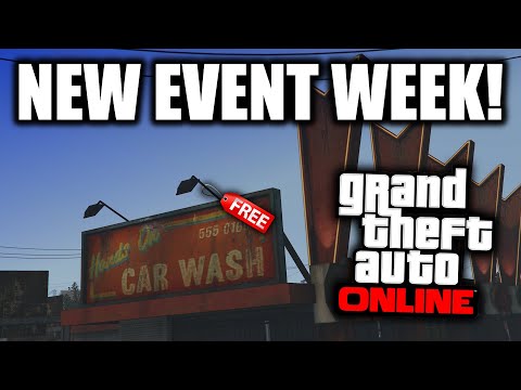 GTA Online: FREE Hands On Car Wash, Counterfeit Cash Boosts, and More! (Event Week Update)