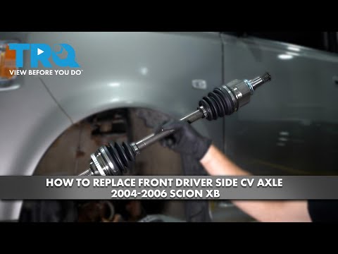 How to Replace Front Driver Side CV Axle 2004-2006 Scion xB