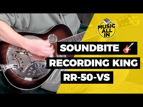 Soundbite Recording King RR 50 VS Resonator | Music All In
