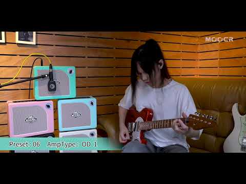 Демонстрация звучания комбоусилителя Mooer Hornet Green