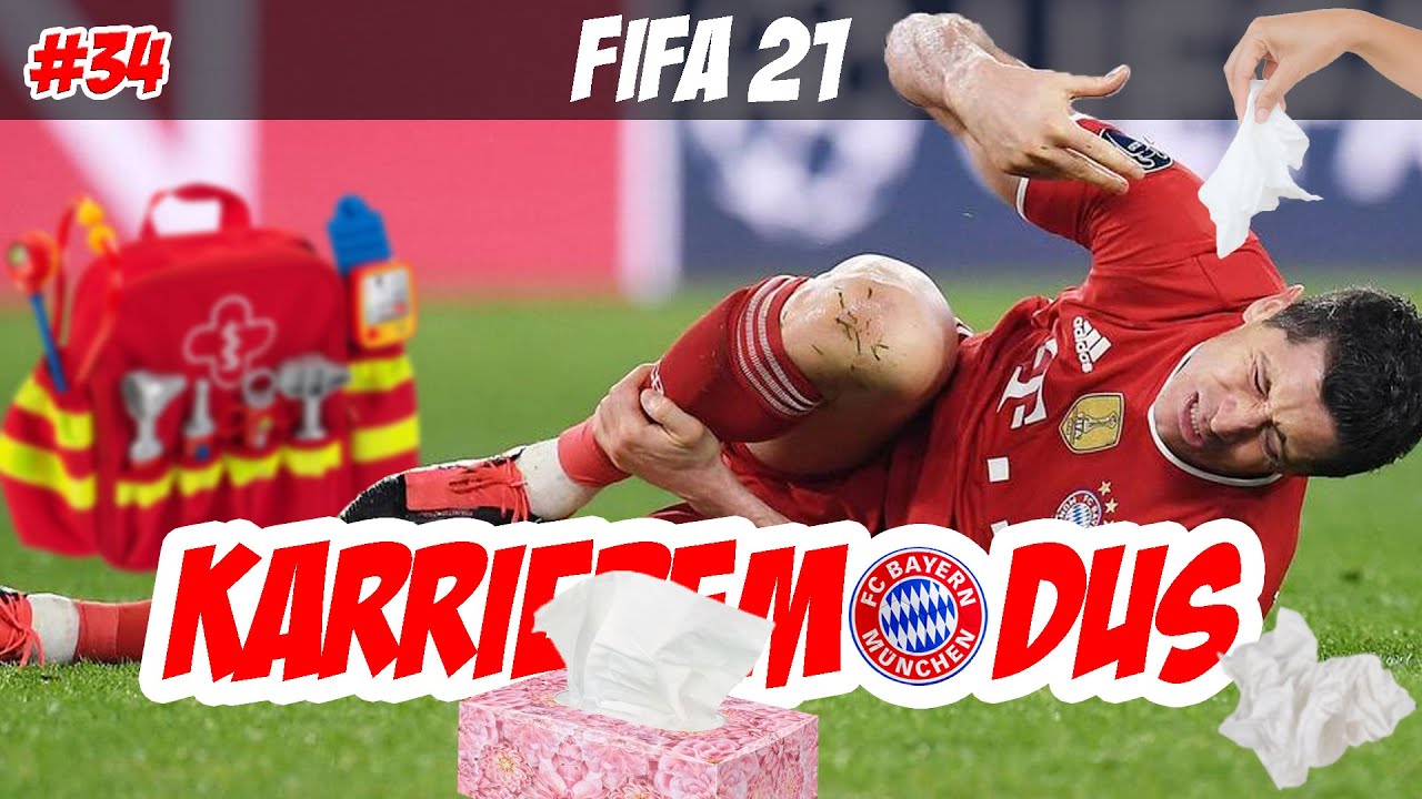 FIFA 21: SAISON VORBEI?!? LEWANDOWSKI verletzt | FC Bayern Karriere #34