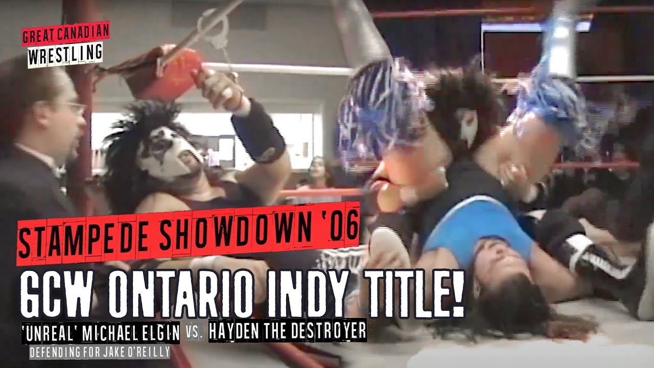 FULL MATCH: Michael Elgin vs Hayden the Destroyer ft Cody Deaner | GCW Ontario Indy Title 11/18/2006