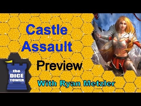 Castle Assault Preview from The Dice Tower