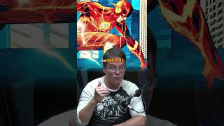 A VELOCIDADE REAL DO FLASH É ABSURDA 😳⚡#flash #dccomics #quadrinhos #supervelocidade #ciencia #nerd