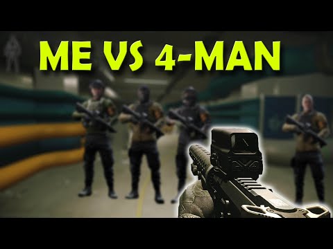 Insane fight with a 4-man on Labs - Escape From Tarkov