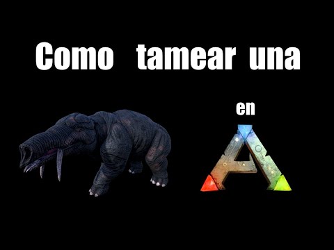 Como tamear/domar una Phiomia en Ark Survival Evolved///Peter Alfario