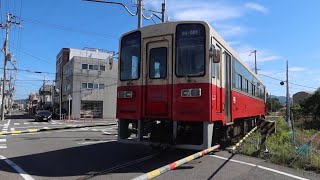 【存続問題浮上中の"日本一短いローカル私鉄"】紀州鉄道KR205　西御坊行きワンマンカー　学門～紀伊御坊間にて