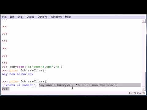 Python Programming Tutorial 42 Reading And Writing Youtube 2017