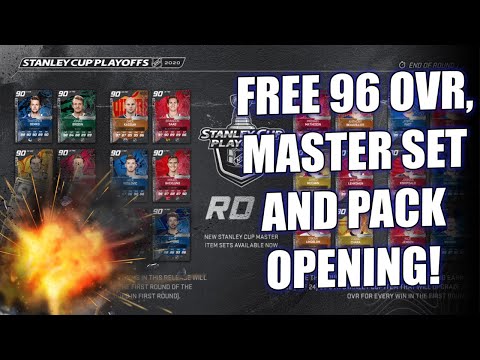 NEW EVENT! - FREE 96, MASTER SET AND 94+ PULL! - NHL 20