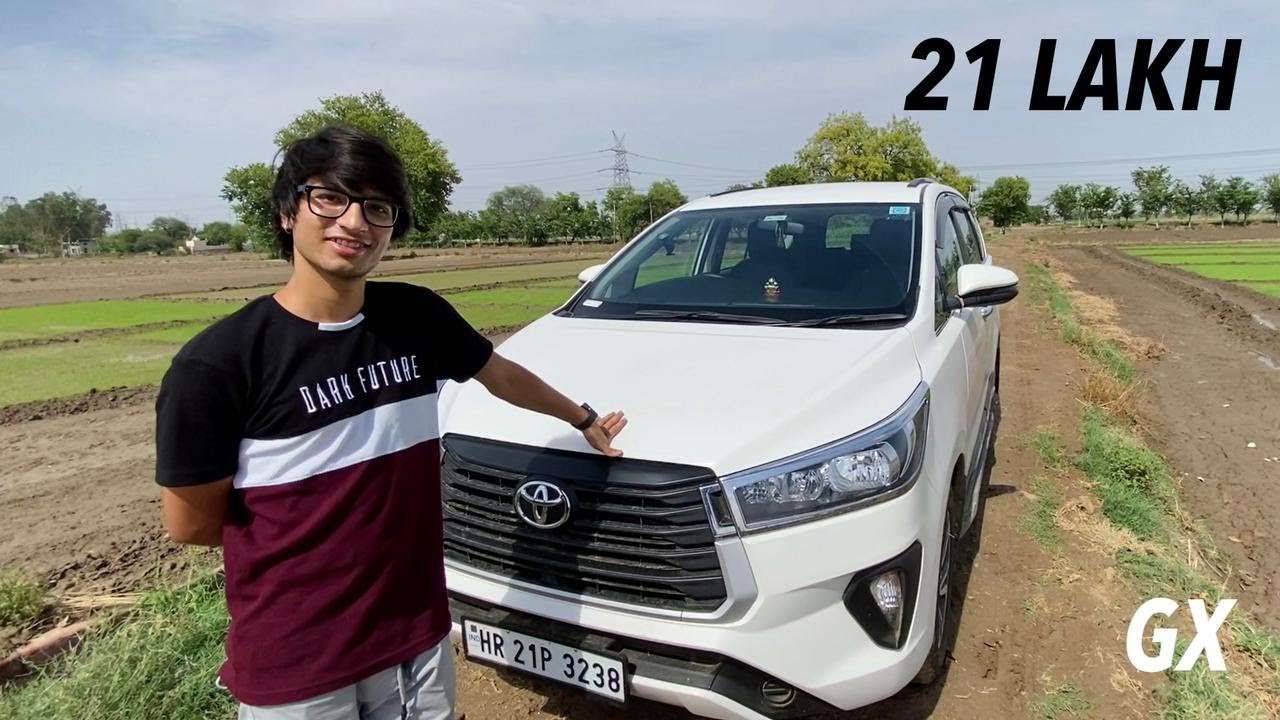 Base Model हो तो ऐसा 👌🏻 Innova Crysta GX 2021 Facelift - 8 Seater | All Features