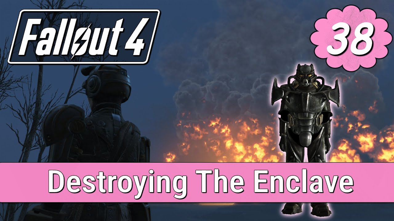 Destroying Enclave Encampments - My First Fallout 4 Run - EP 38