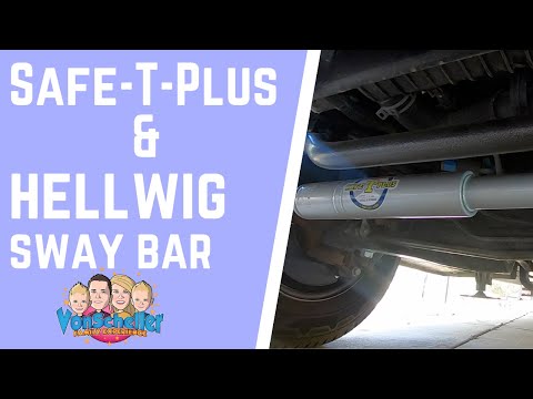 RV Review Safe-T-Plus Steering stabilizer & Hellwig Sway Bar Jayco E-450