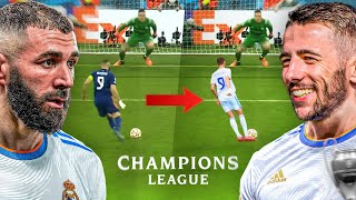 J'ai reproduit TOUS LES BUTS marqués par @Karim Benzema en Ligue des Champions cette saison