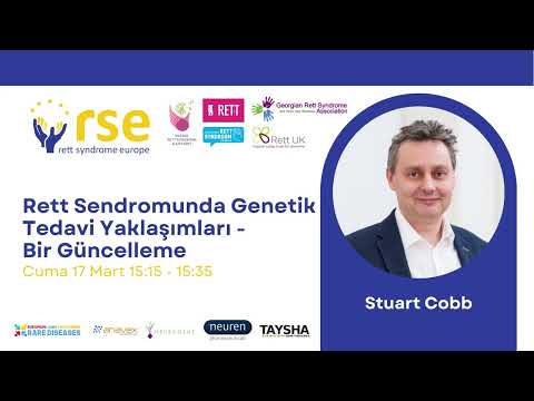 "Genetic Therapy Approaches in Rett Syndrome - an Update" ~ Stuart Cobb [TURKISH SUBS]