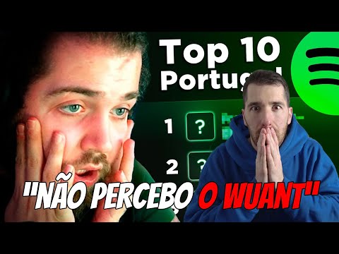 TJI REAGE A WUANT "O TOP 10 DO SPOTIFY PORTUGAL NÃO PARECE REAL"
