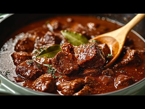 The Most Famous Hungarian Beef and Onion Stew! Traditional Authentic Pörkölt recipe!