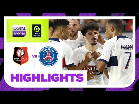 Rennes v PSG | Ligue 1 23/24 Match Highlights