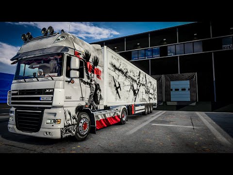 ETS2 1.45 PM 2.62 | DAF XF 105 | [LTU] Vilnius - [PL] Warszawa | 4K 60 FPS #ETS2