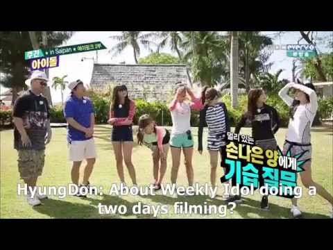 Weekly Idol Episode 193   Apink Eng Sub FULLSCREEN
