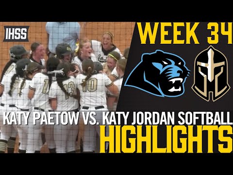 Katy Jordan Softball Crushes Katy Paetow 17-4 | Highlights & Home Runs