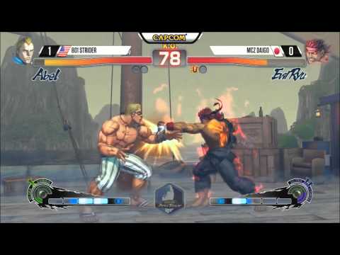 CEO 2015 USF4 Winners Bracket - 801 Strider (Abel) vs MCZ Daigo (Evil Ryu)