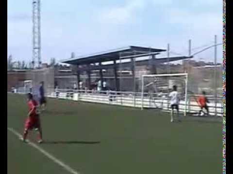 Gol de Carlos Montero.  Ciudad de Getafe 0 - C D E Jose María Movilla B 6