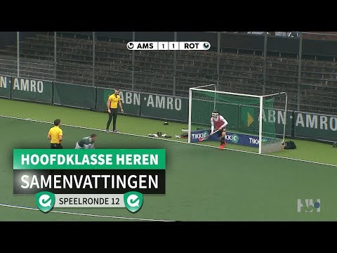 Hoofdklasse Heren: Samenvattingen Speelronde 12