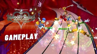 Kingdom Hearts: Melody of Memory Co-Op GAMEPLAY (All For One & Sinister Shadows)