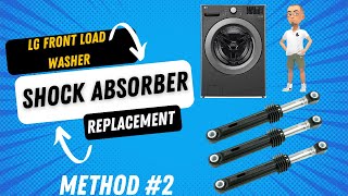 LG Washer Shock Absorber Replacement - Method 2