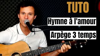 Tuto guitare Edith Piaf - L'hymne à l'amour (Accords et Paroles)