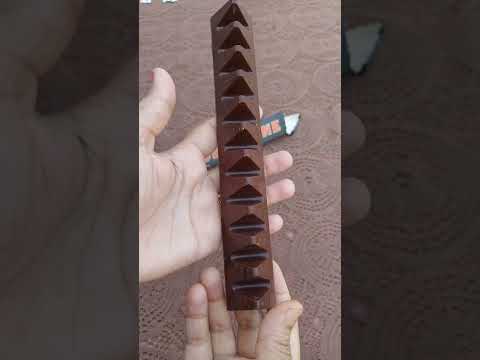 Toblerone Swiss Dark Chocolate with Honey & Almond Nougat 😍 ll  #shorts #short #chocolate